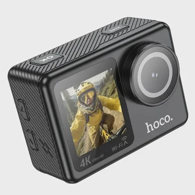 hOCO Sportska kamera, 1.3"/ 2" IPS LCD, 4K UHD, WiFi, microSD - DV101